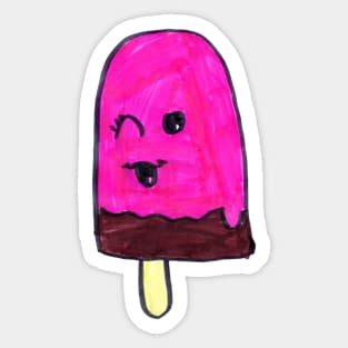 Popsicle | Kids Fashion | Yummy Treat | Kid's Drawing | Popsicle Smiley Face | Fun Sticker